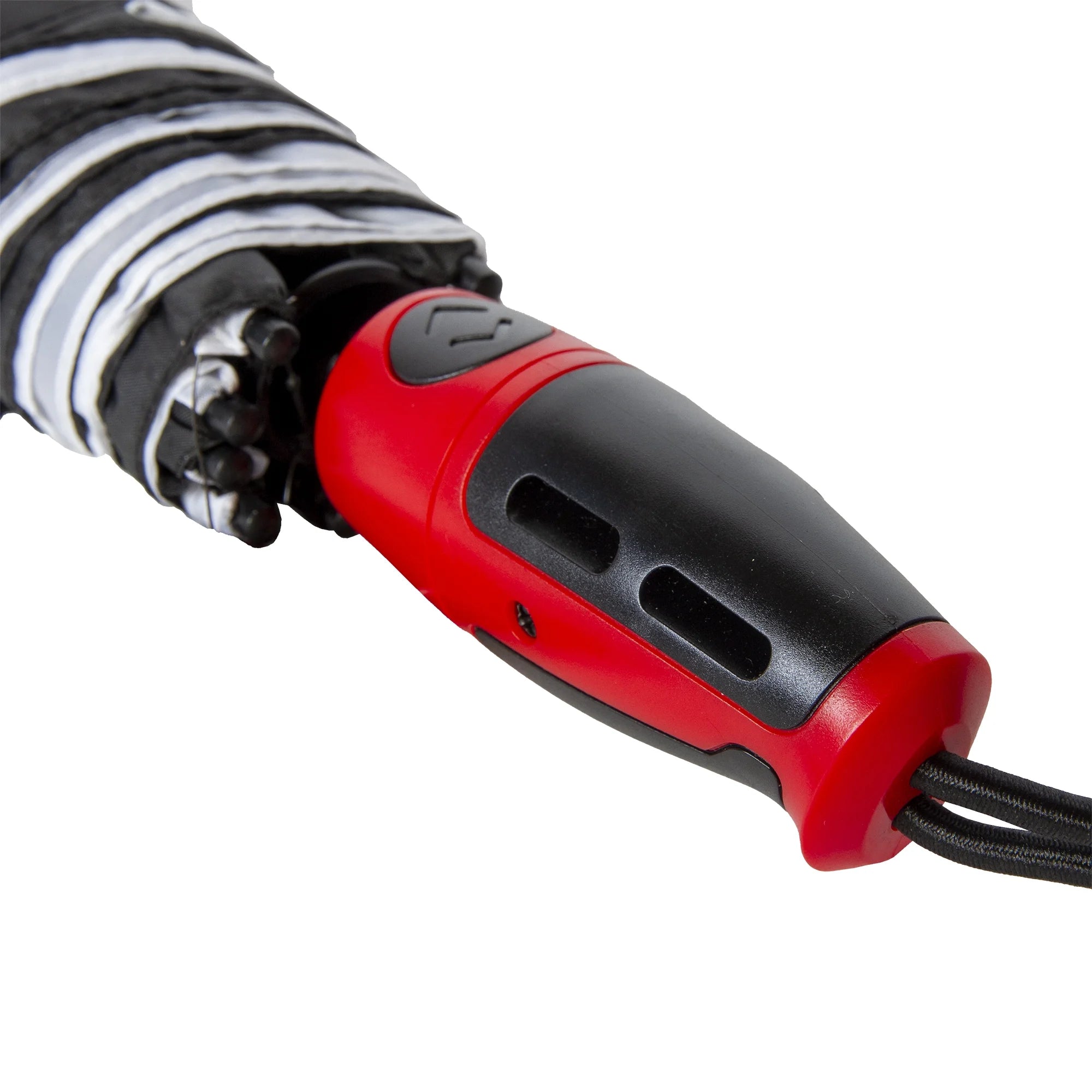 Vortexvent Compact Golf Umbrella, 47 Inch, Black/White