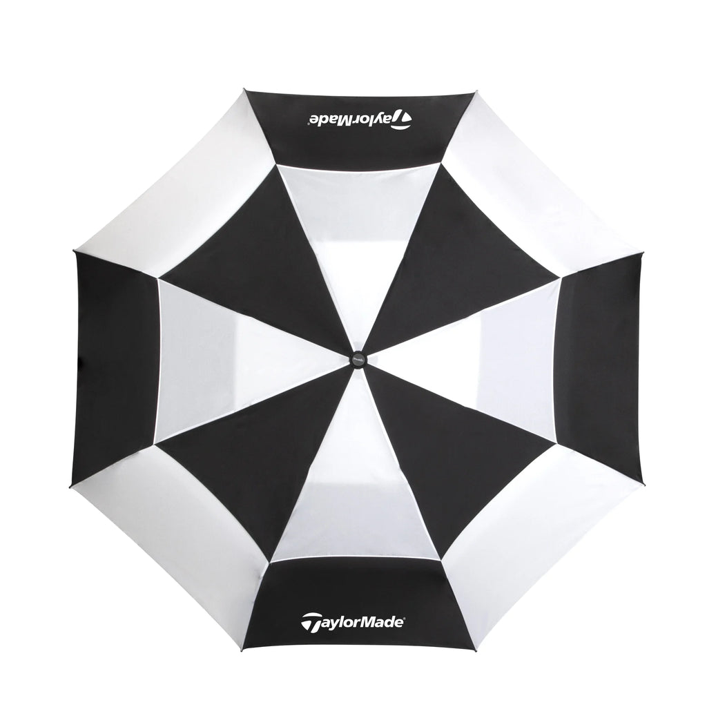 Vortexvent Compact Golf Umbrella, 47 Inch, Black/White