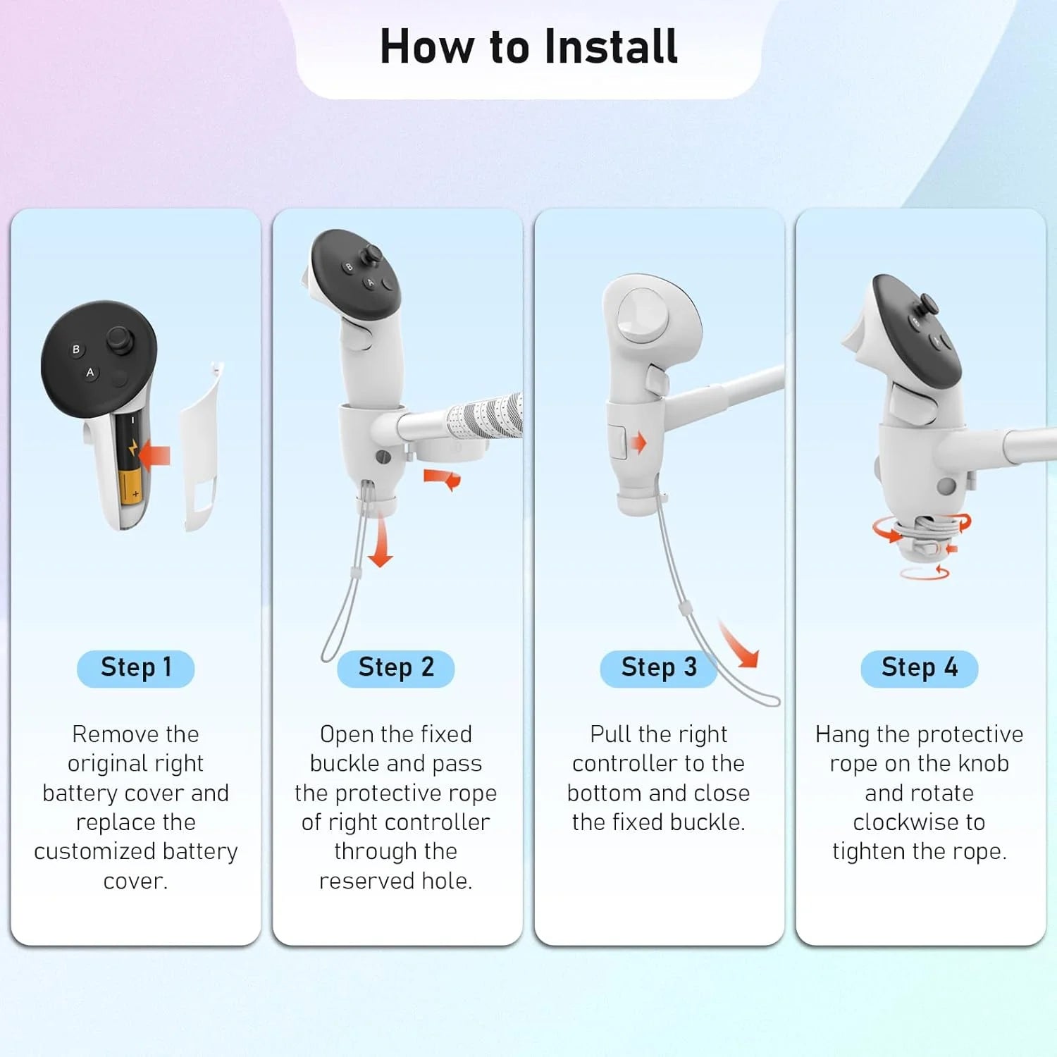 VR Golf Club Attachment Compatible with Meta/Oculus Quest 3，Golf Club Handle Accessory for Golf +/Golf plus (Only for Right Controller)