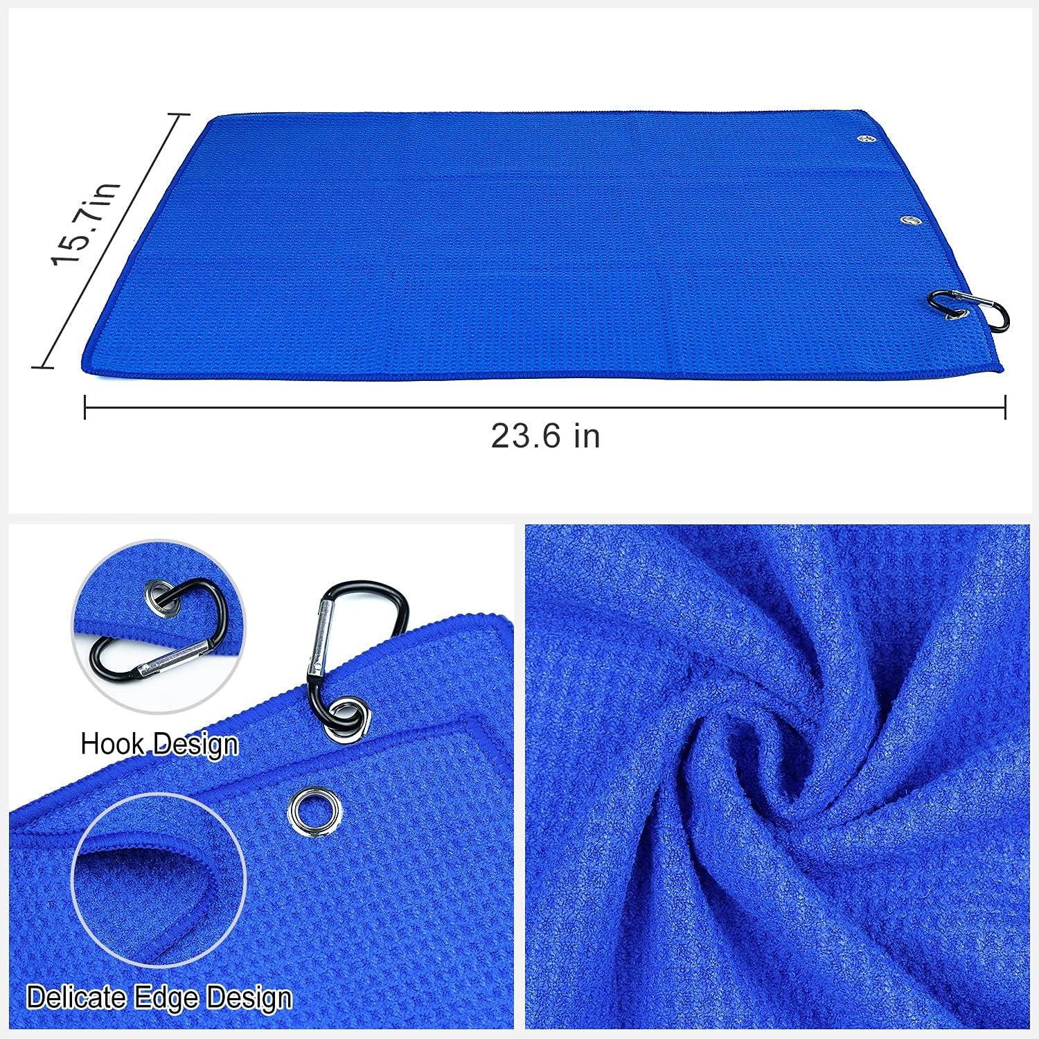 Golf Club Cleaner,Golf Towel,Golf Club Brush,Golf Club Groove Sharpener and Divot Repair Tool with Golf Pouch Bag,Golf Accessories for Men,Golf Ball Cleaner